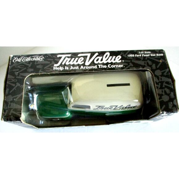 ERTL True Value Die Cast 1950 Ford Panel Van Bank 21369P-1HD - Picture 2 of 6